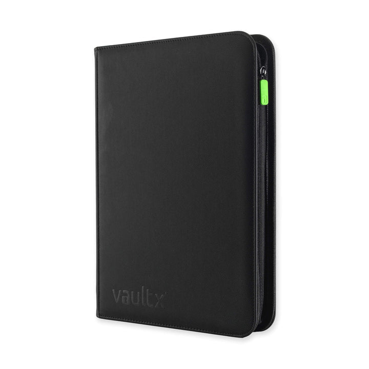 Vault X - Exo-Tec® Zip Binder - 9 Pocket Signature Black