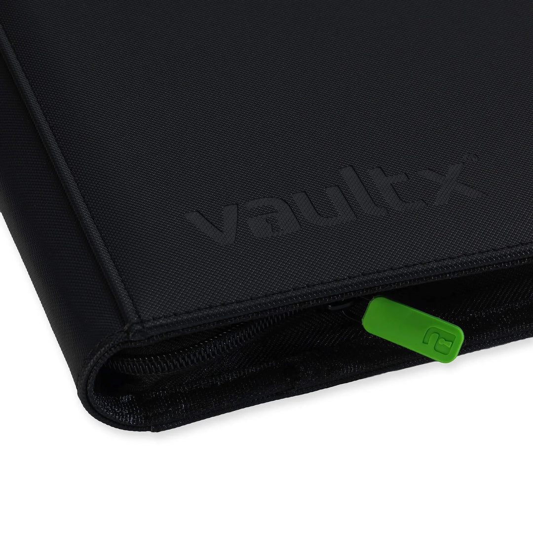 Vault X - Exo-Tec® Zip Binder - 12 Pocket XL Signature Black