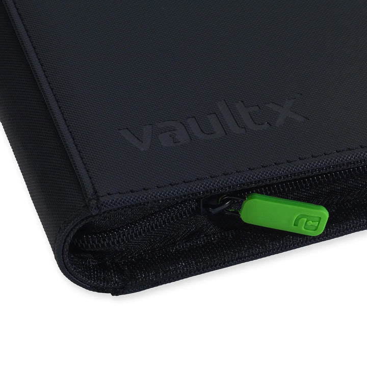 Vault X - Exo-Tec® Zip Binder - 4 Pocket Signature Black