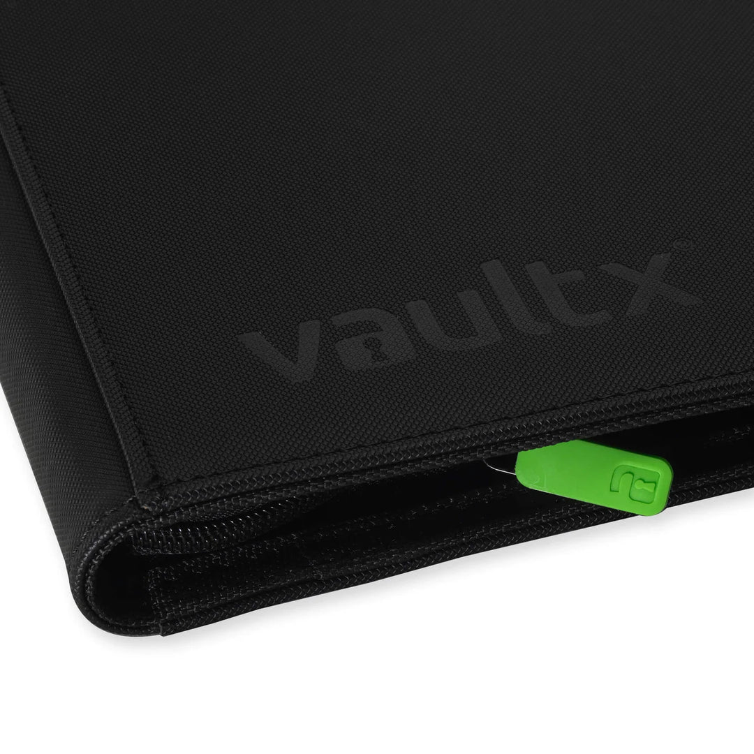 Vault X - Exo-Tec® Zip Binder - 9 Pocket Signature Black