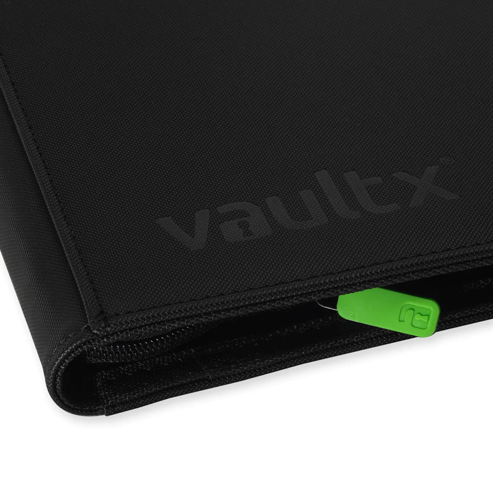 Vault X - Exo-Tec® Zip Binder - 9 Pocket Signature Black