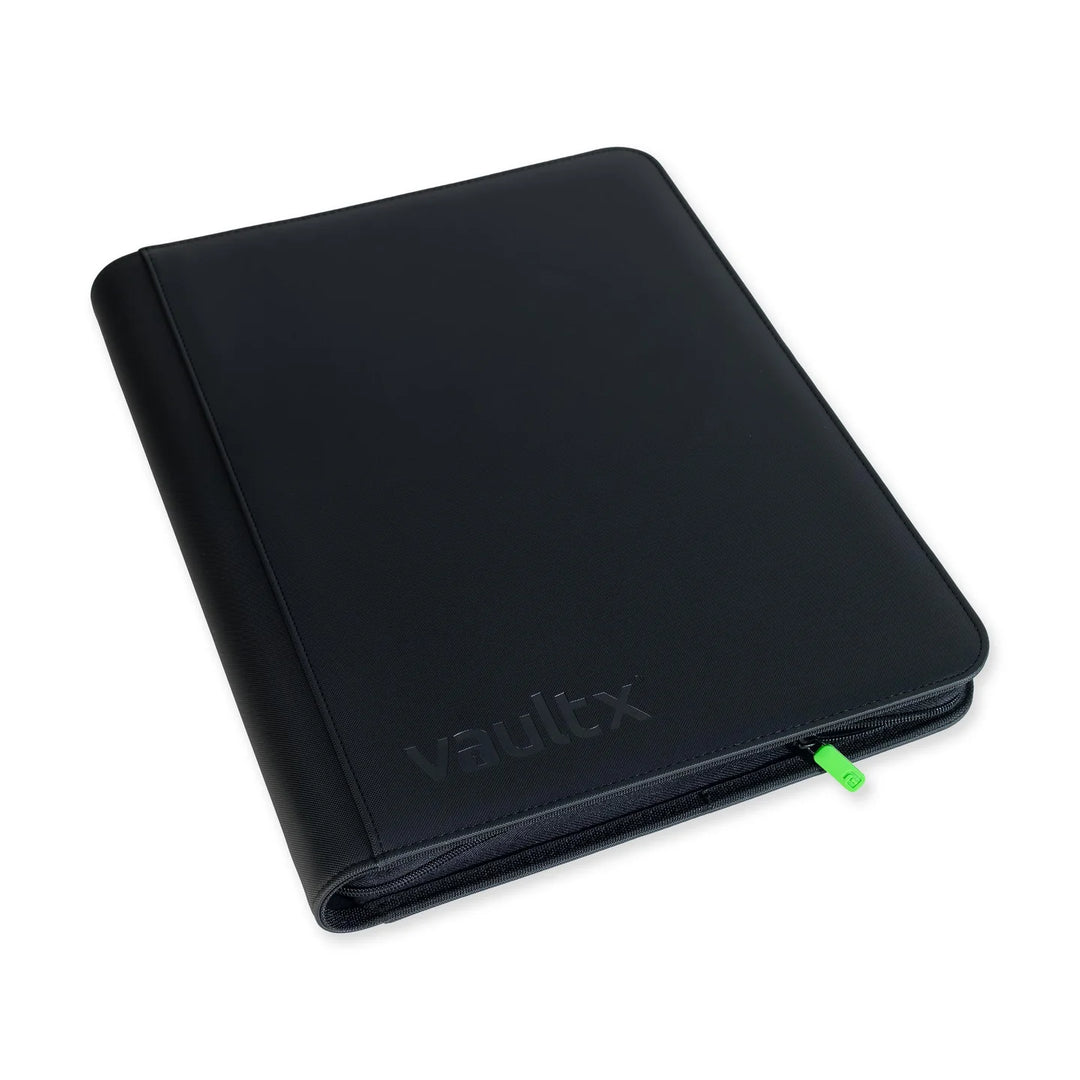 Vault X - Exo-Tec® Zip Binder - 16 Pocket XXL Signature Black
