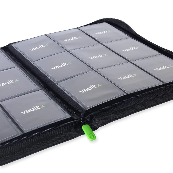 Vault X - Exo-Tec® Zip Binder - 9 Pocket Signature Black