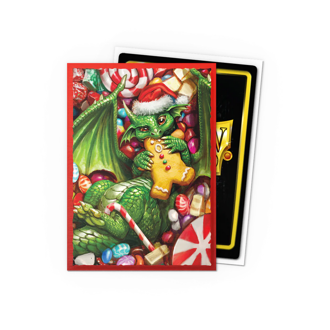 Dragon Shield Brushed Art Sleeves - Christmas 2024