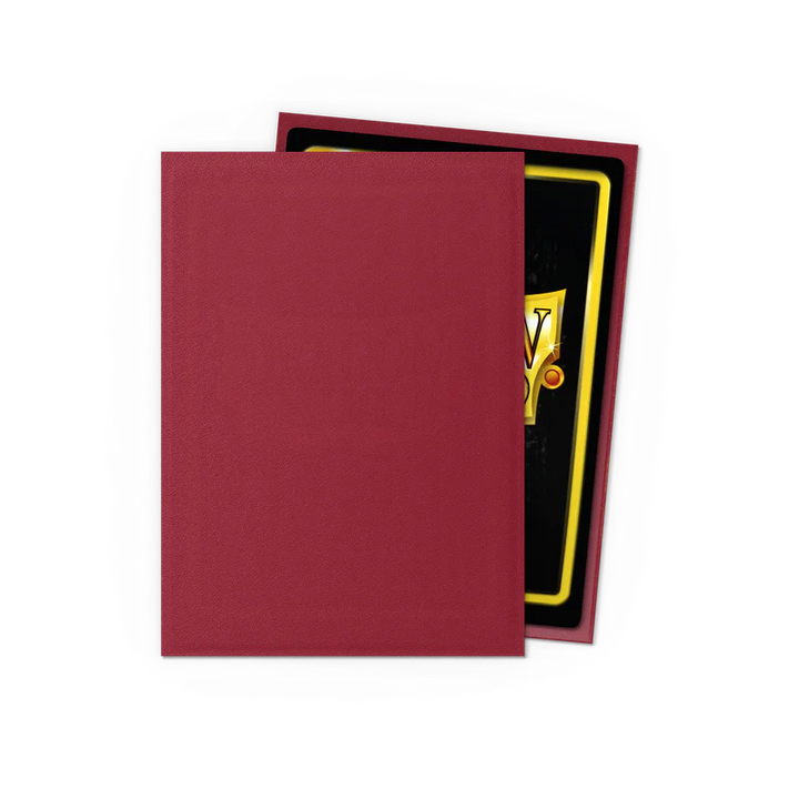 Dragon Shield Matte Sleeves - Blood Red