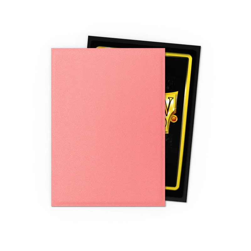 Dragon Shield Matte Dual Sleeves - Peach