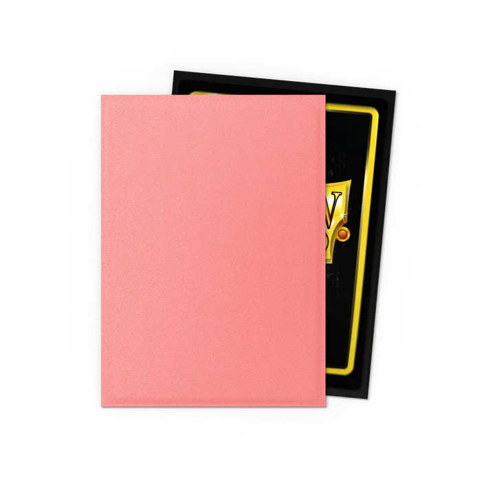 Dragon Shield Matte Dual Sleeves - Peach