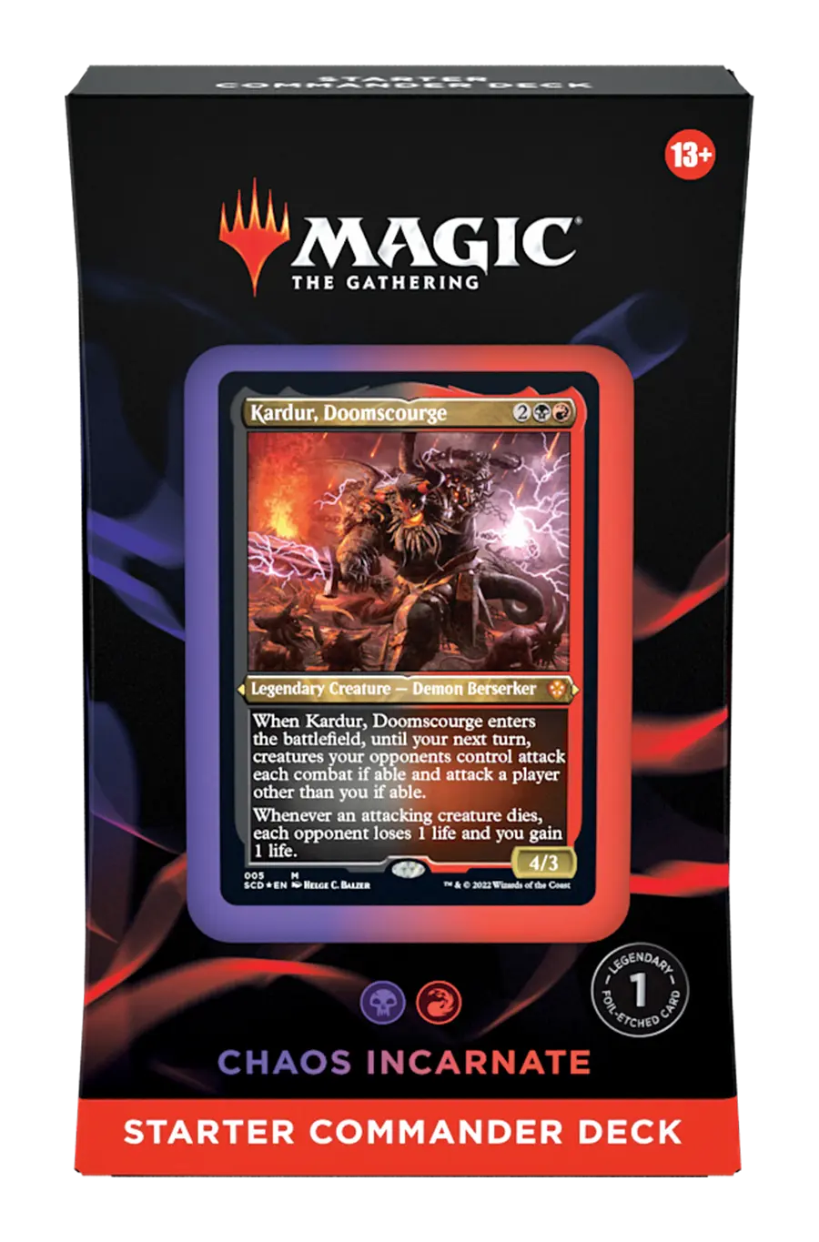 Magic: The Gathering - Commander Starter Deck- Chaos Incarnate - englisch