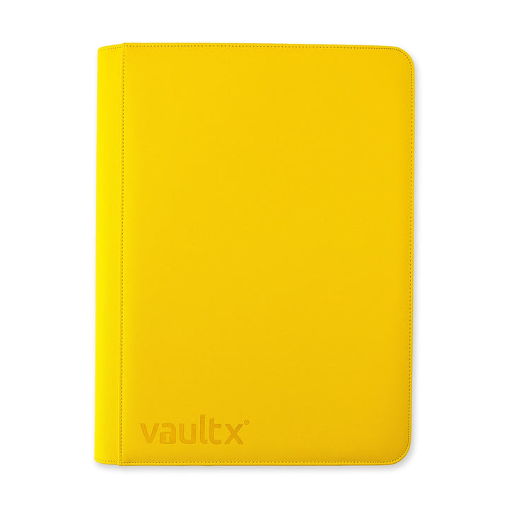Vault X - Exo-Tec® Zip Binder - 16 Pocket XXL Sunrise Yellow