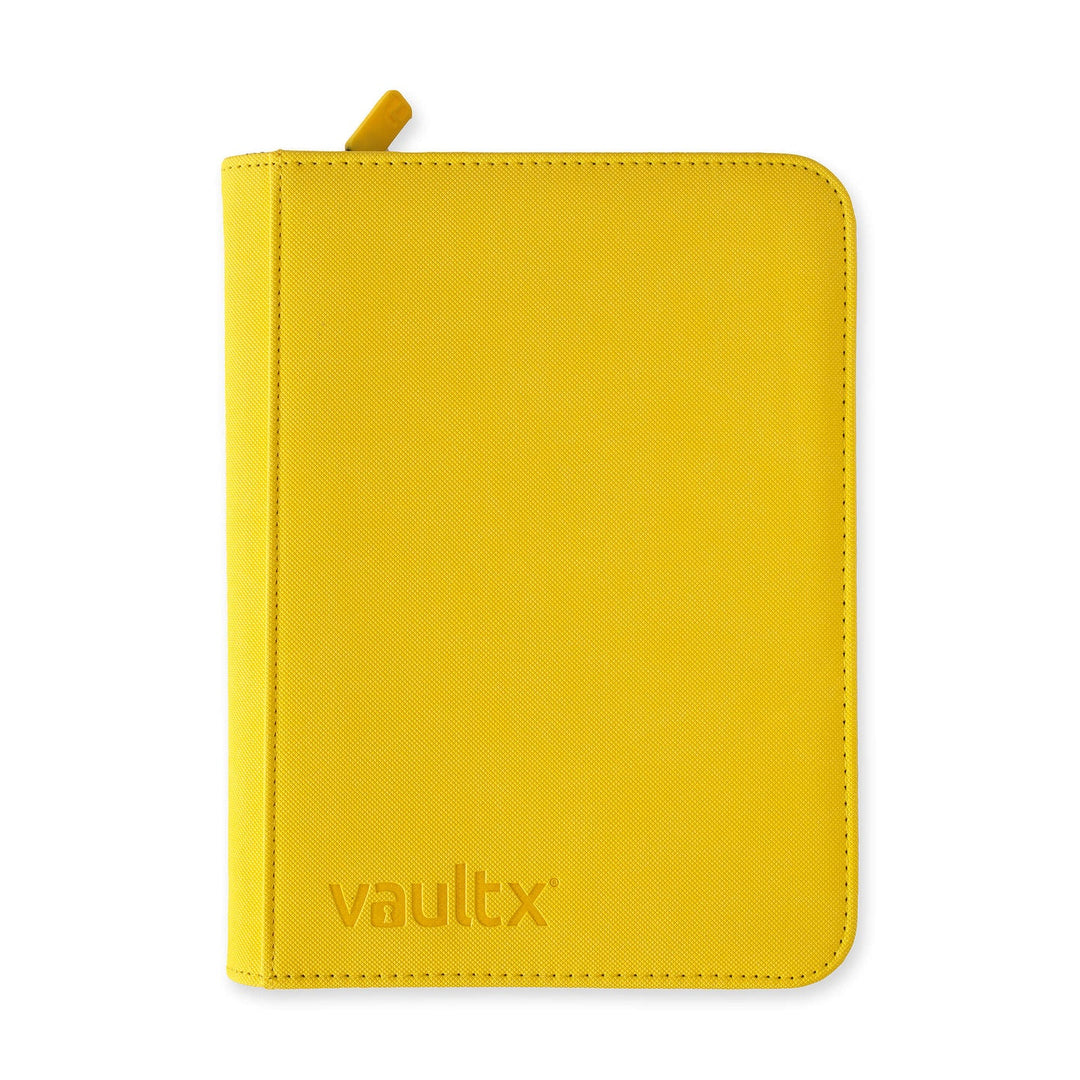 Vault X - Exo-Tec® Zip Binder - 4 Pocket Sunrise Yellow