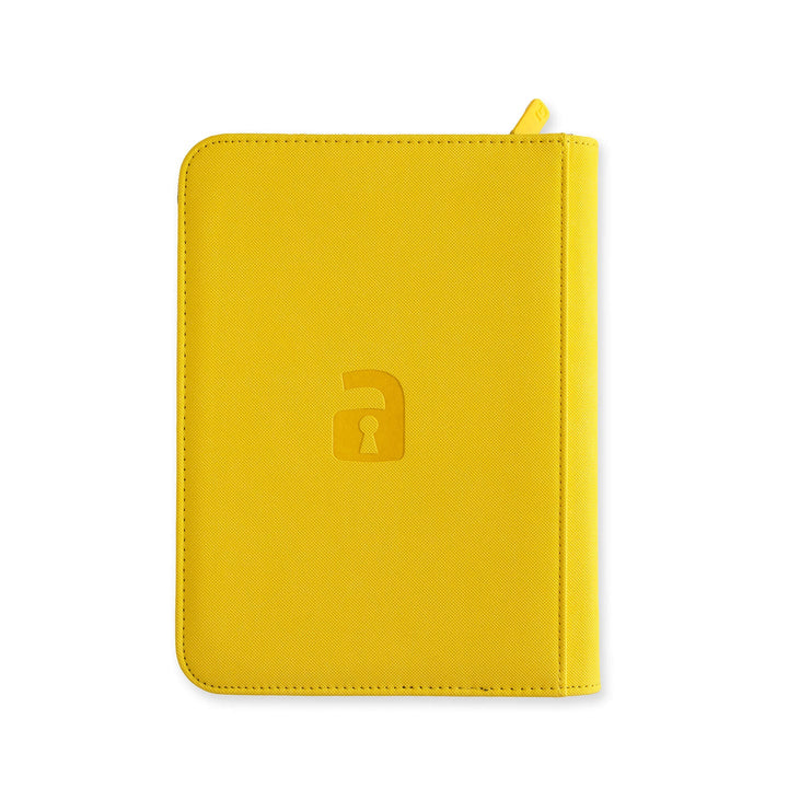 Vault X - Exo-Tec® Zip Binder - 4 Pocket Sunrise Yellow