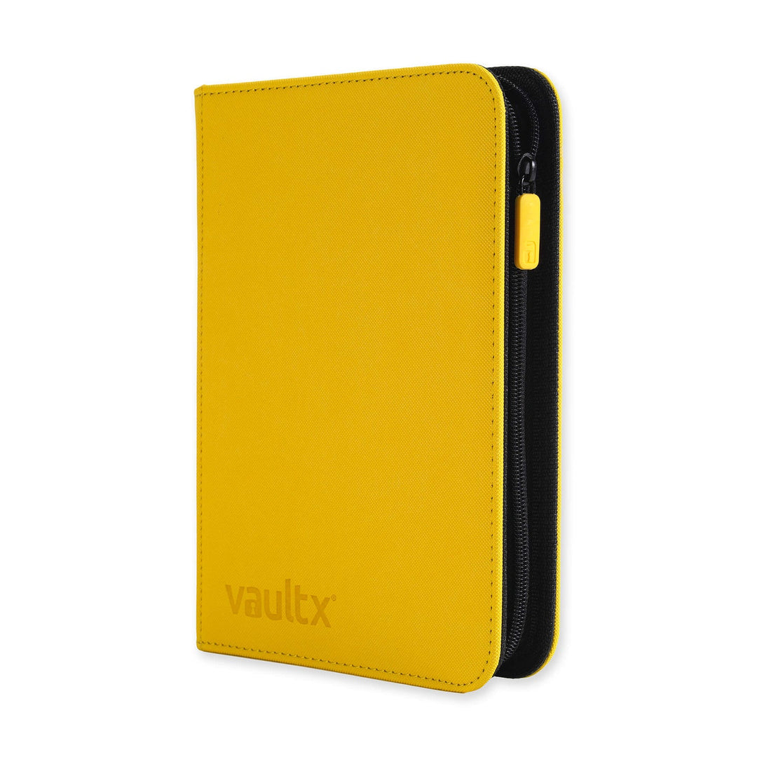 Vault X - Exo-Tec® Zip Binder - 4 Pocket Sunrise Yellow