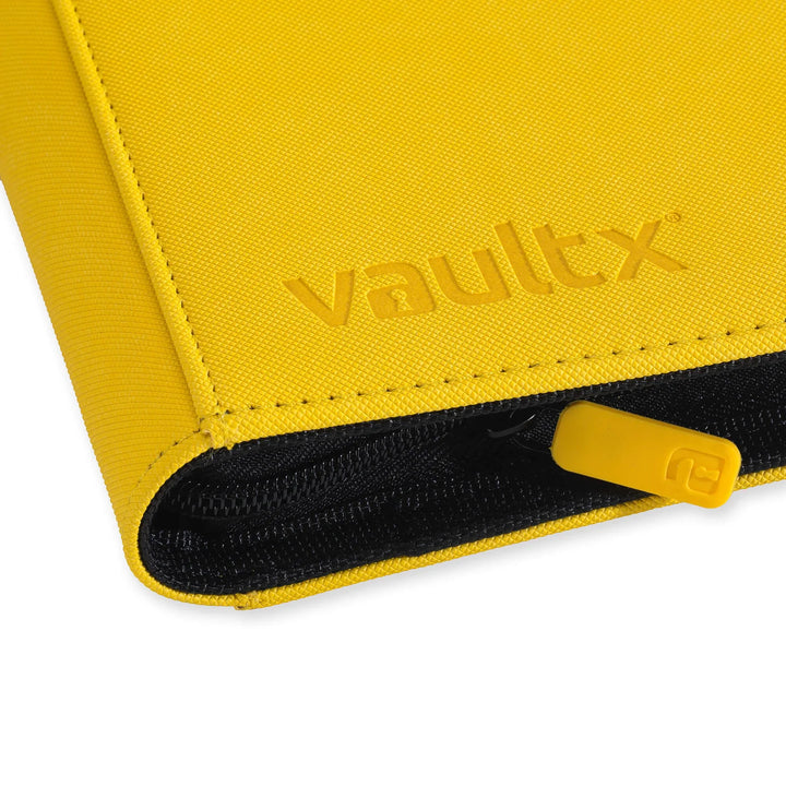 Vault X - Exo-Tec® Zip Binder - 4 Pocket Sunrise Yellow