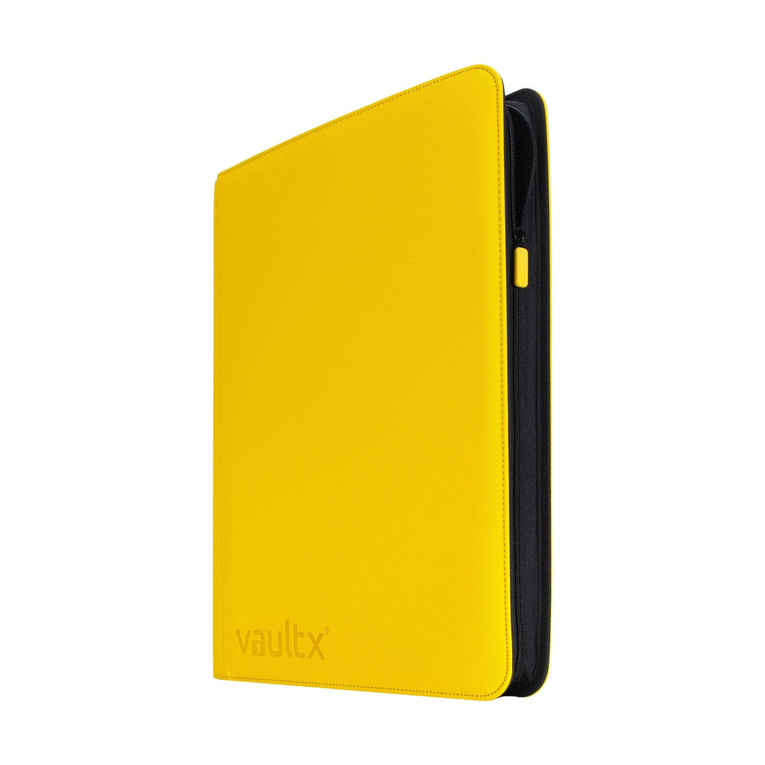 Vault X - Exo-Tec® Zip Binder - 16 Pocket XXL Sunrise Yellow