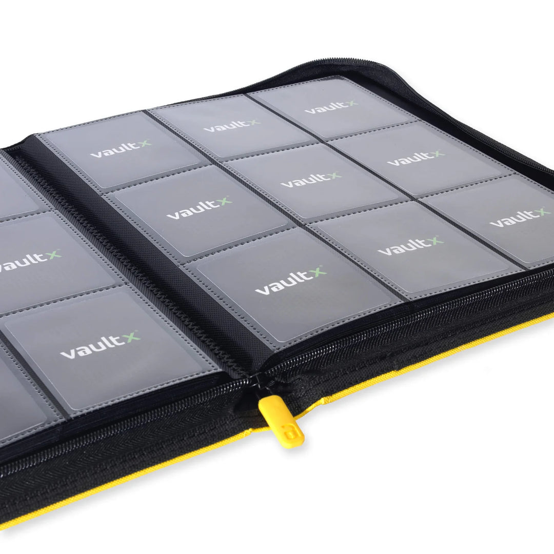 Vault X - Exo-Tec® Zip Binder - 9 Pocket Sunrise Yellow