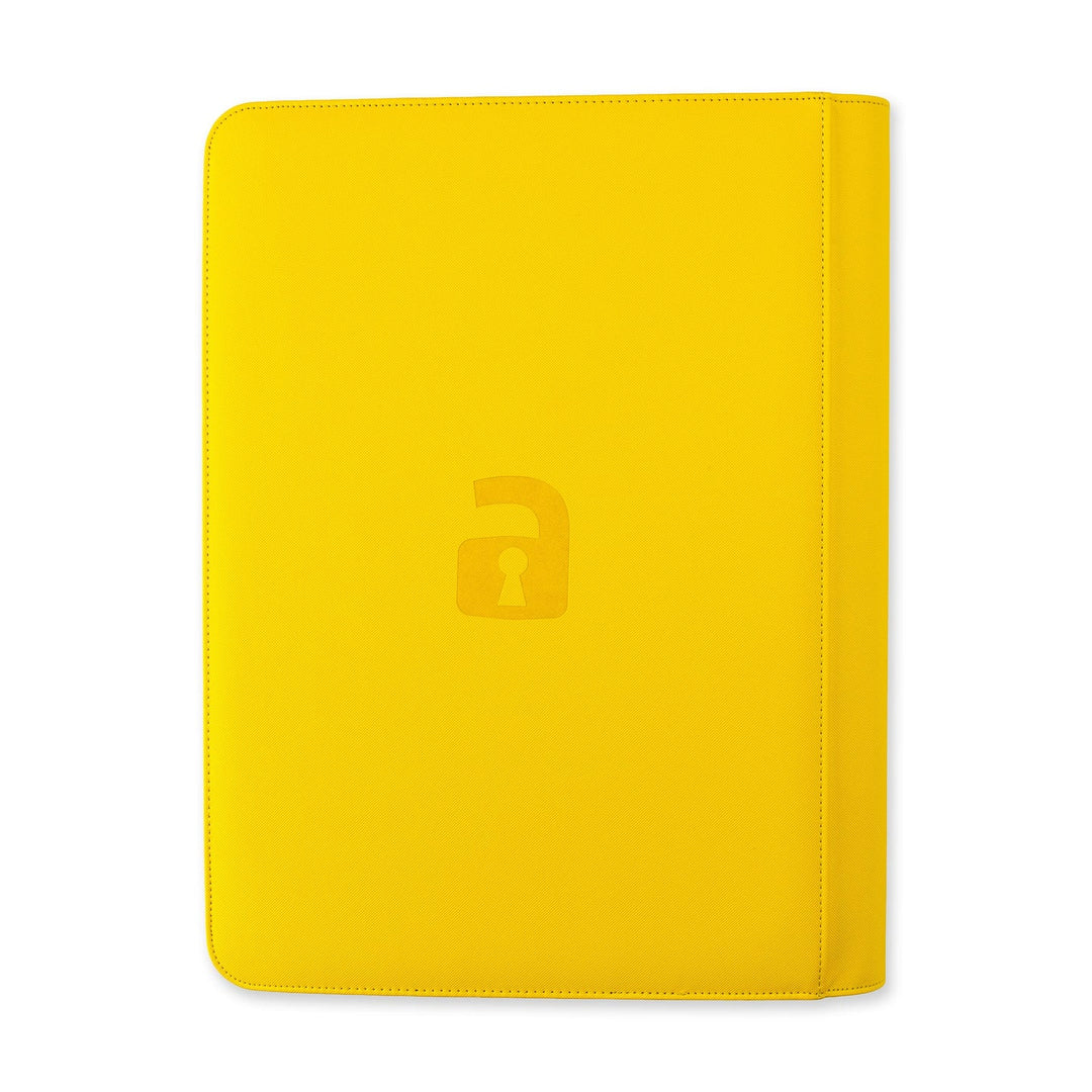 Vault X - Exo-Tec® Zip Binder - 16 Pocket XXL Sunrise Yellow