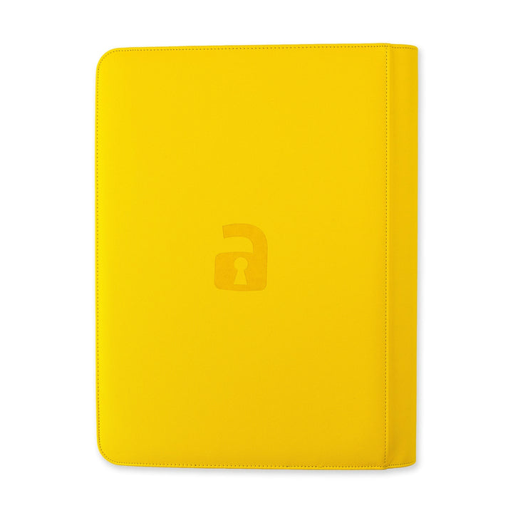 Vault X - Exo-Tec® Zip Binder - 16 Pocket XXL Sunrise Yellow