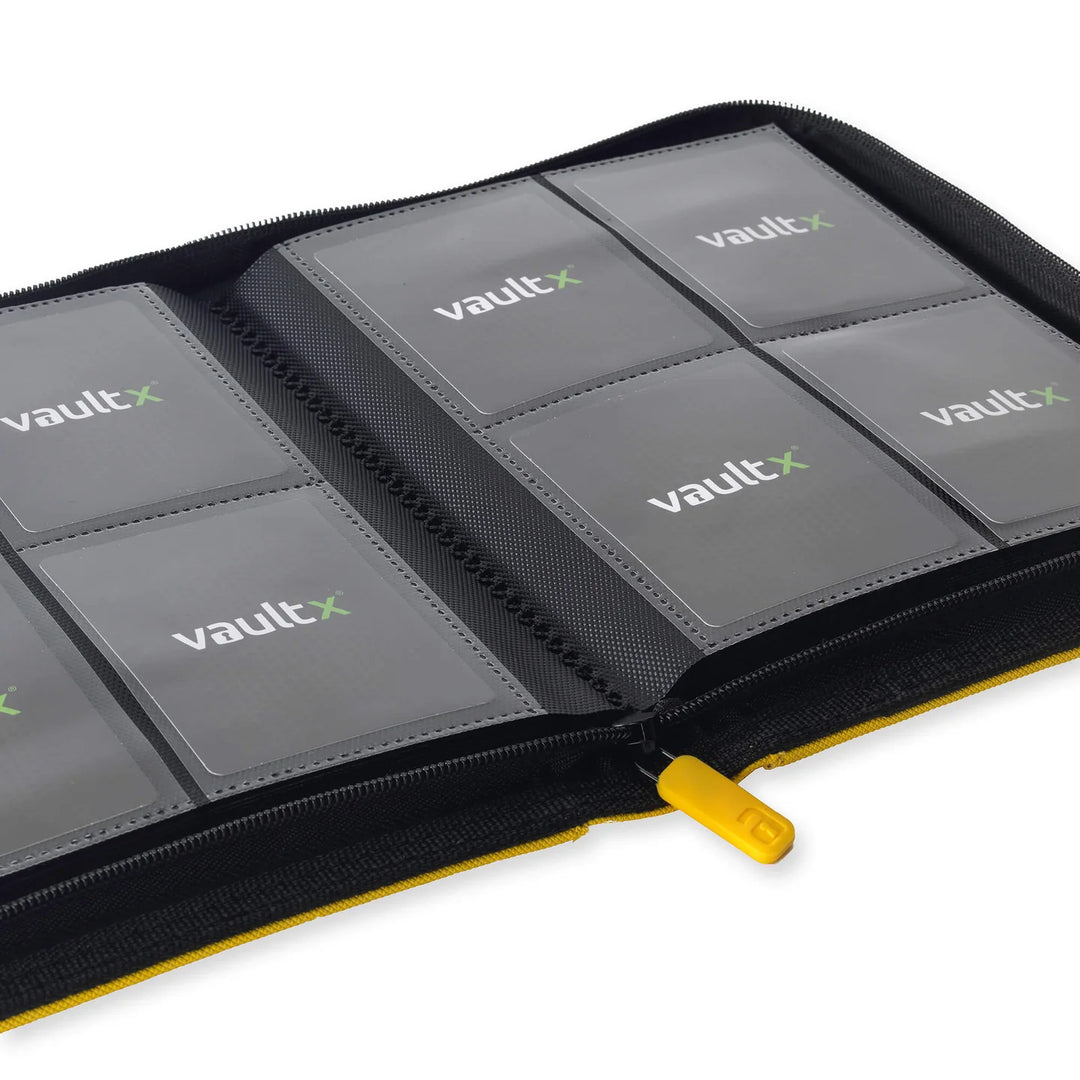 Vault X - Exo-Tec® Zip Binder - 4 Pocket Sunrise Yellow