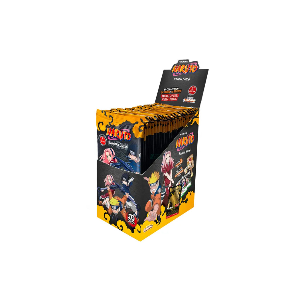 Naruto Mythos TCG - Konosha Shido - First Set 2nd Edition Booster Display (24 Packs) - englisch