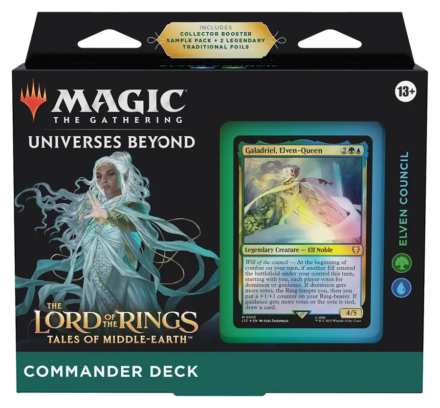 Magic: The Gathering - Lord of the Rings: Tales of Middle-Earth - Commander-Deck - Elven Council - englisch