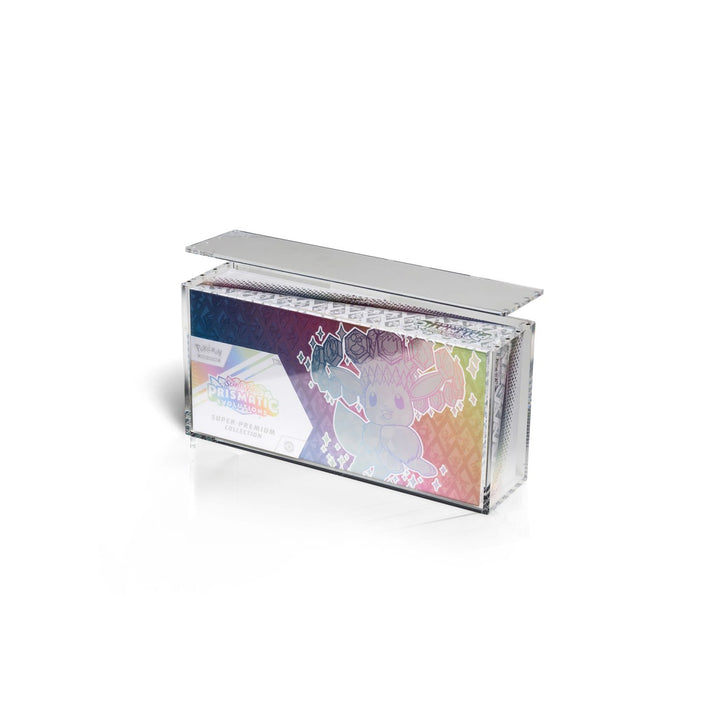 The Acrylic Box - Pokémon Super Premium Collection Prismatic Evolutions - Acryl Case