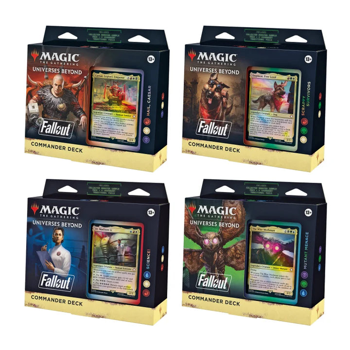 Magic: The Gathering - Universes Beyond: Fallout - Commander-Deck - englisch
