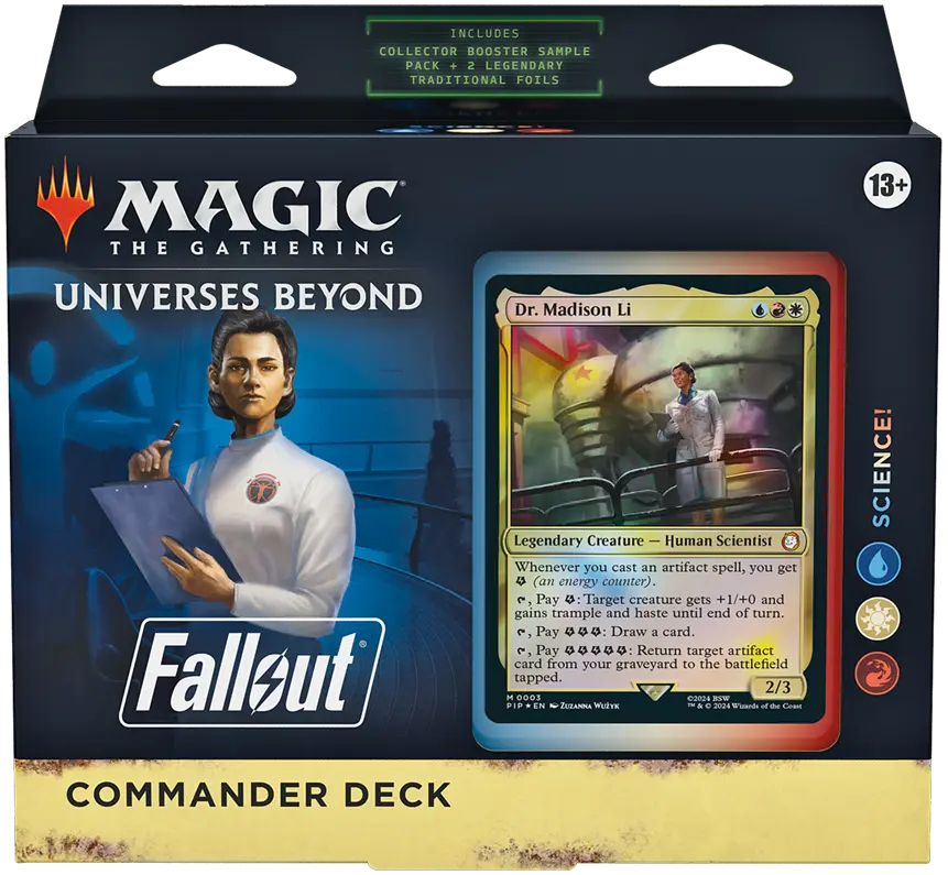 Magic: The Gathering - Universes Beyond: Fallout - Commander-Deck - englisch