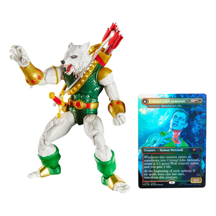 Marvel Legends Magic: The Gathering Actionfigur Man-Wolf