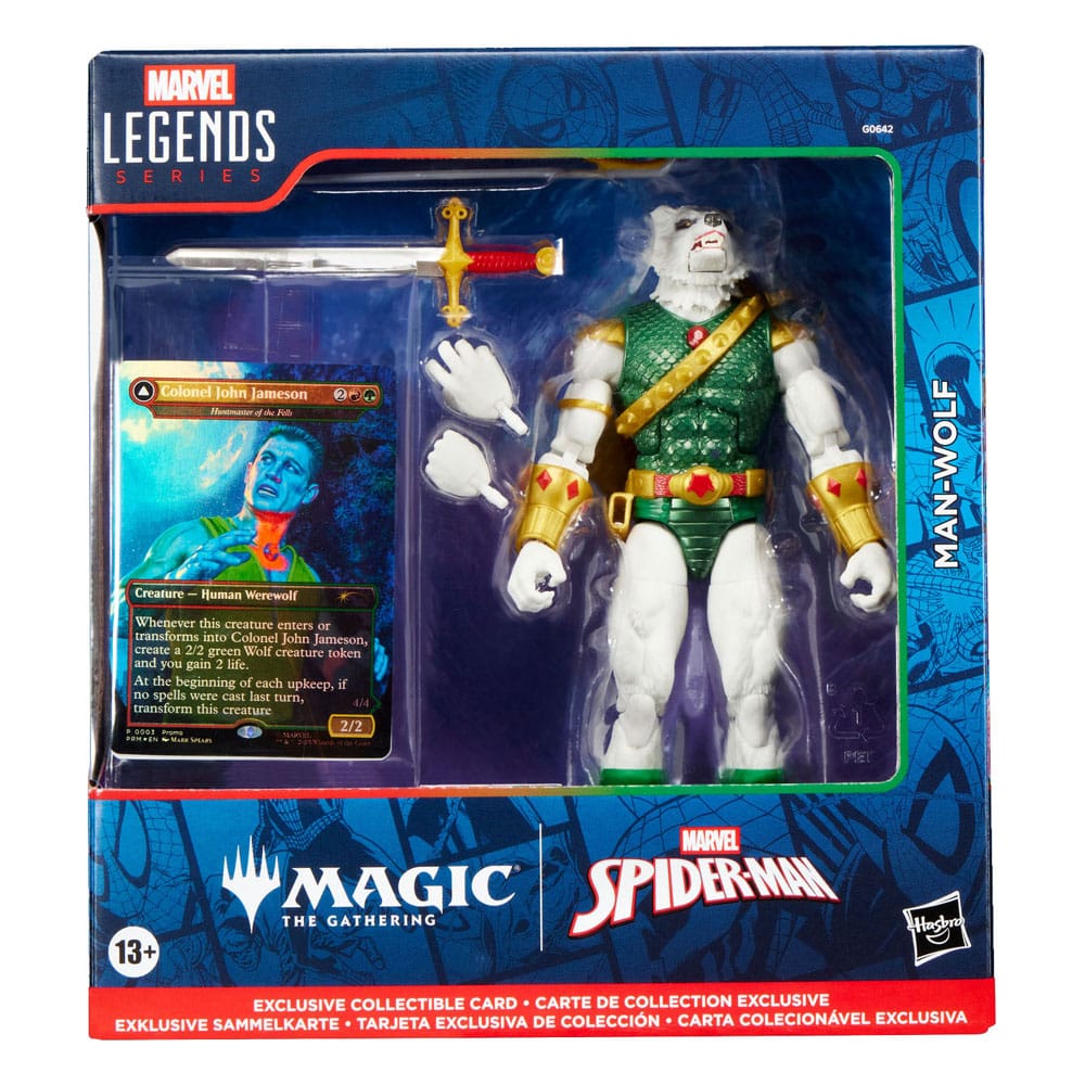 Marvel Legends Magic: The Gathering Actionfigur Man-Wolf