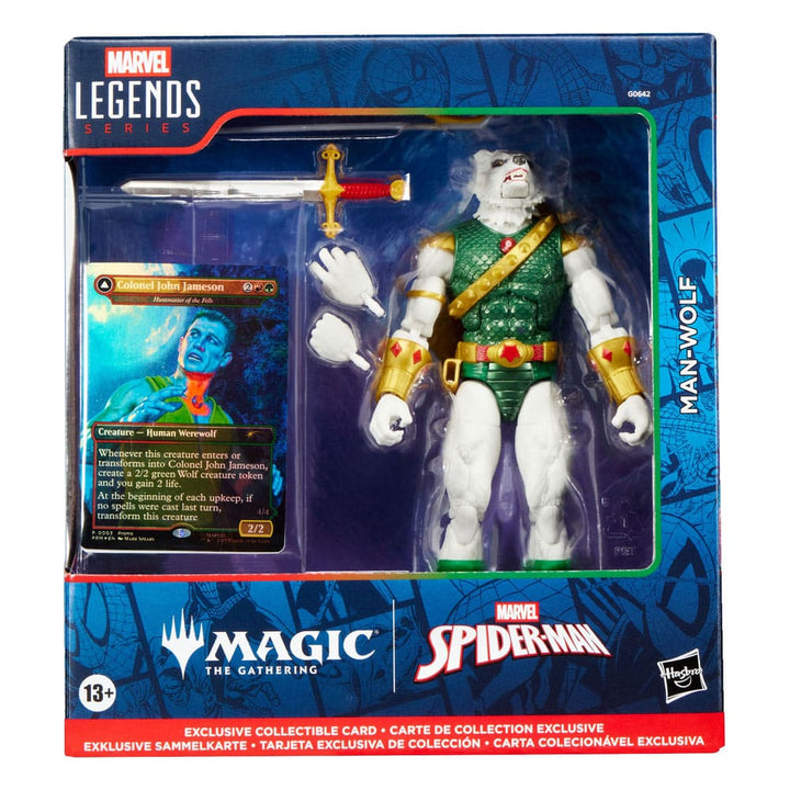 Marvel Legends Magic: The Gathering Actionfigur Man-Wolf