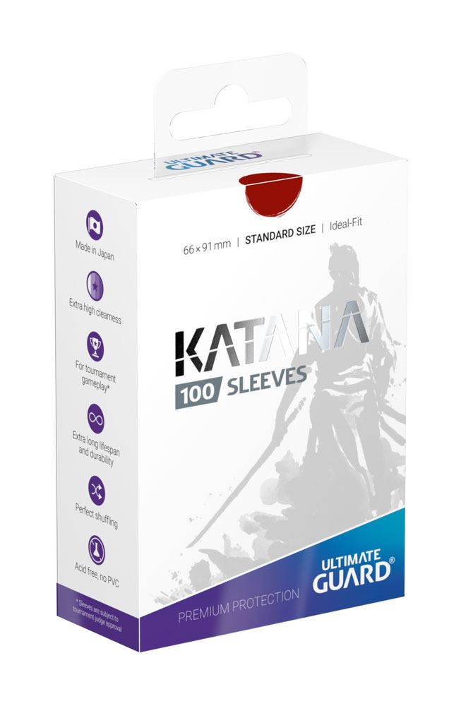 Ultimate Guard - Katana Sleeves - Red