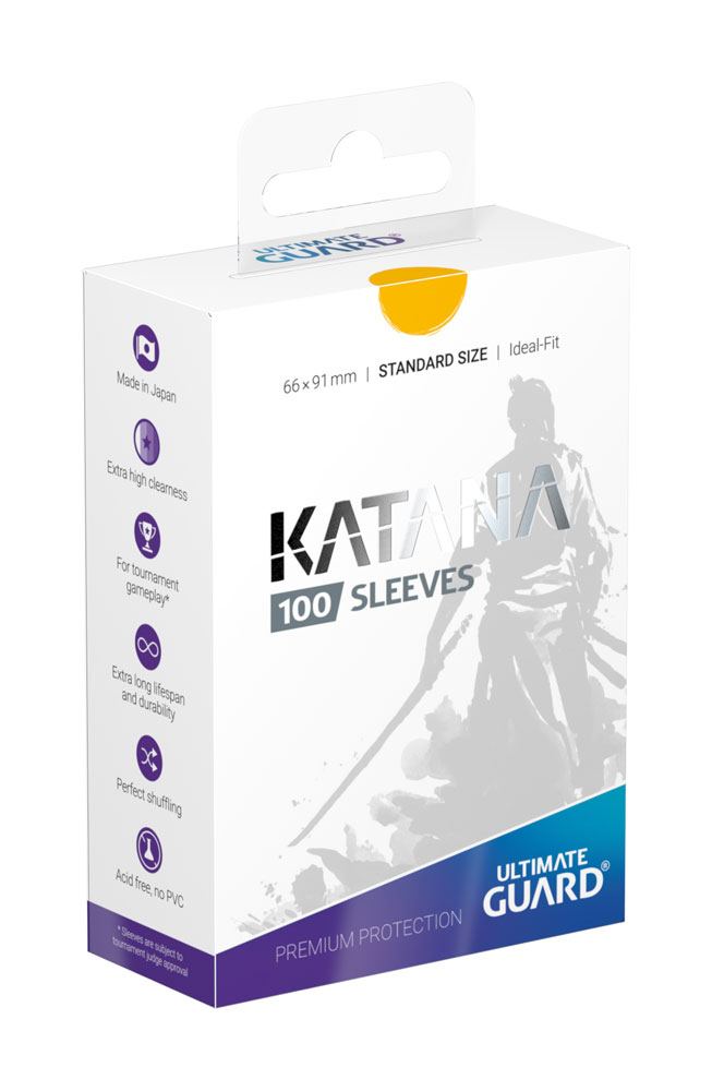 Ultimate Guard - Katana Sleeves - Yellow