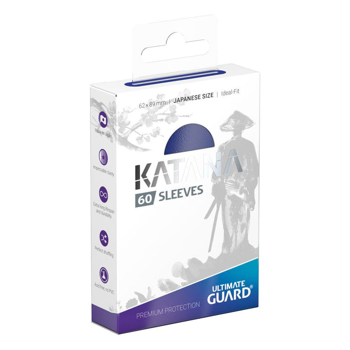 Ultimate Guard - Katana Sleeves Japanese Size - Blue