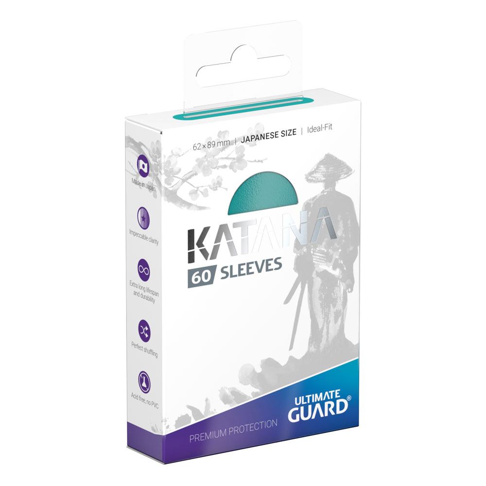 Ultimate Guard - Katana Sleeves Japanese Size - Turquoise