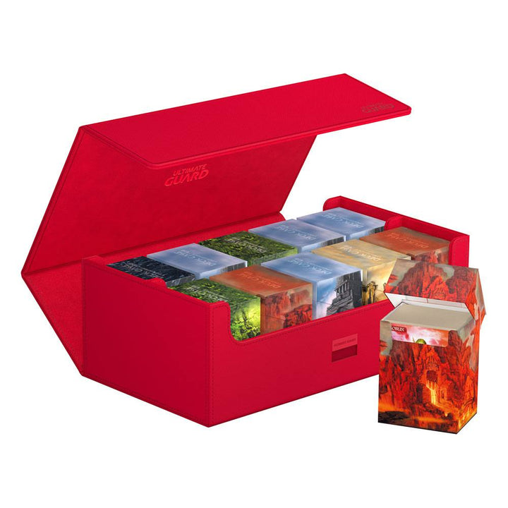 Ultimate Guard - Arkhive 800+ XenoSkin Monocolor - Red